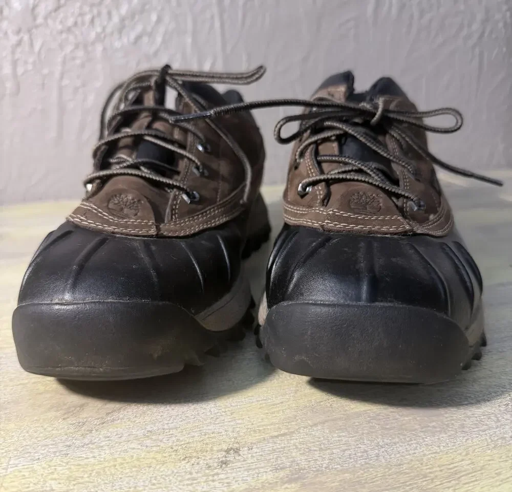 These are a pair of Timberland 